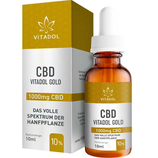 VITADOL Gold 10% CBD Mundöl  10 ml  Öl