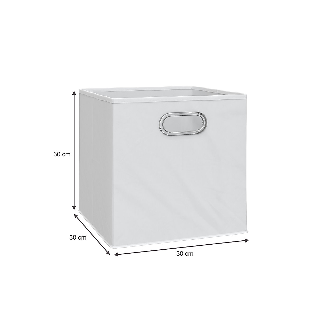 Faltbox 8er Set Weiß
