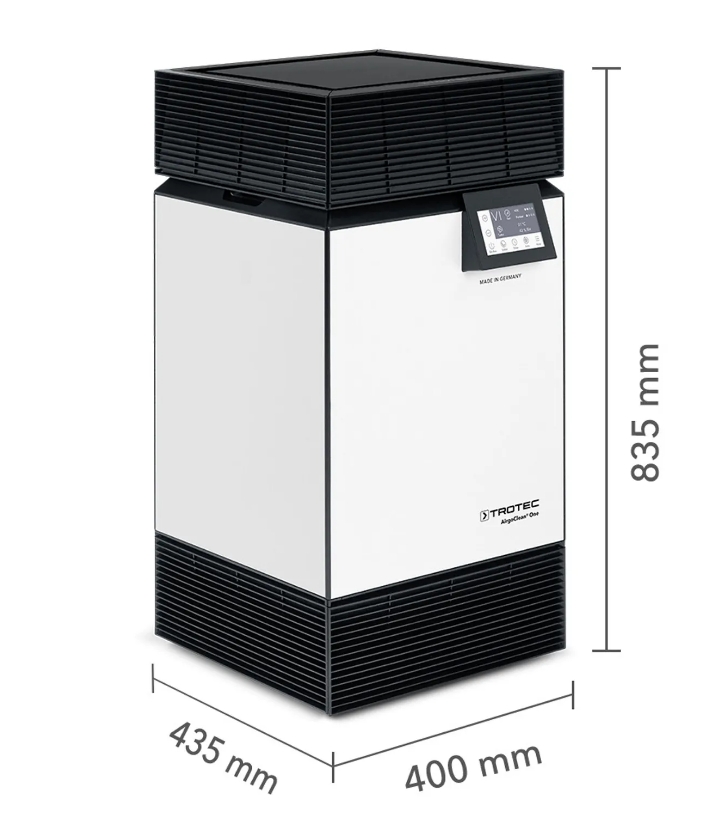 Trotec 1580001100 AirgoClean® ONE H14 -tehoilmanpuhdistin