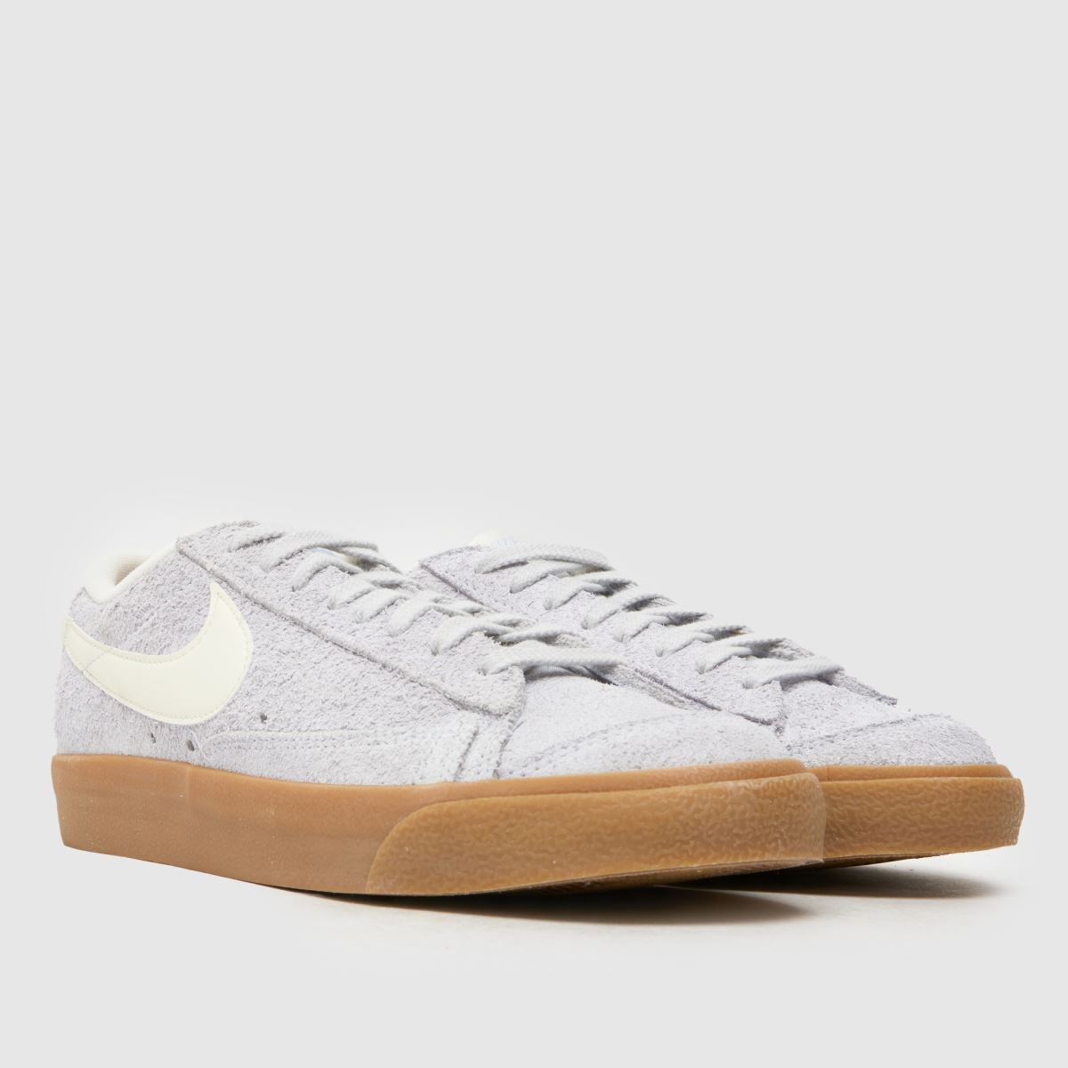Nike Blazer Low 77 – Ljusgrå vintage-sneakers