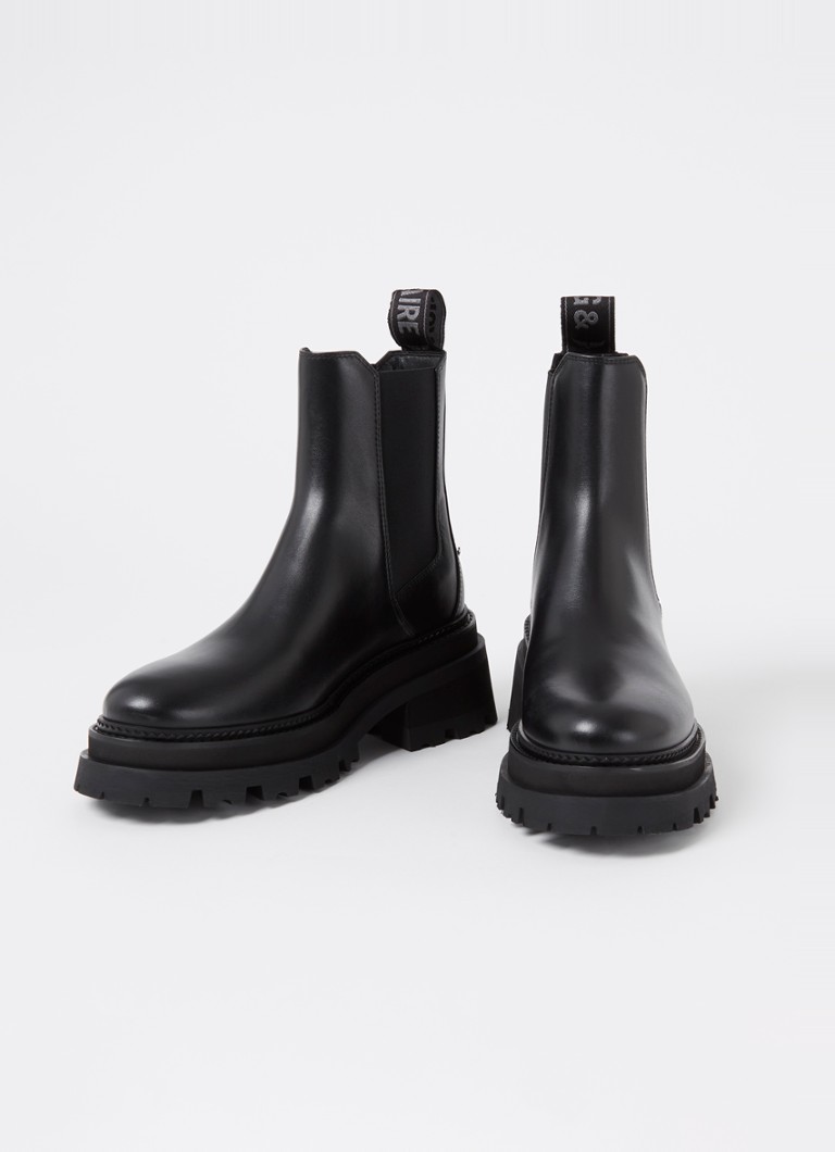 Ghete Chelsea Ride de la Zadig&Voltaire din piele de vițel.