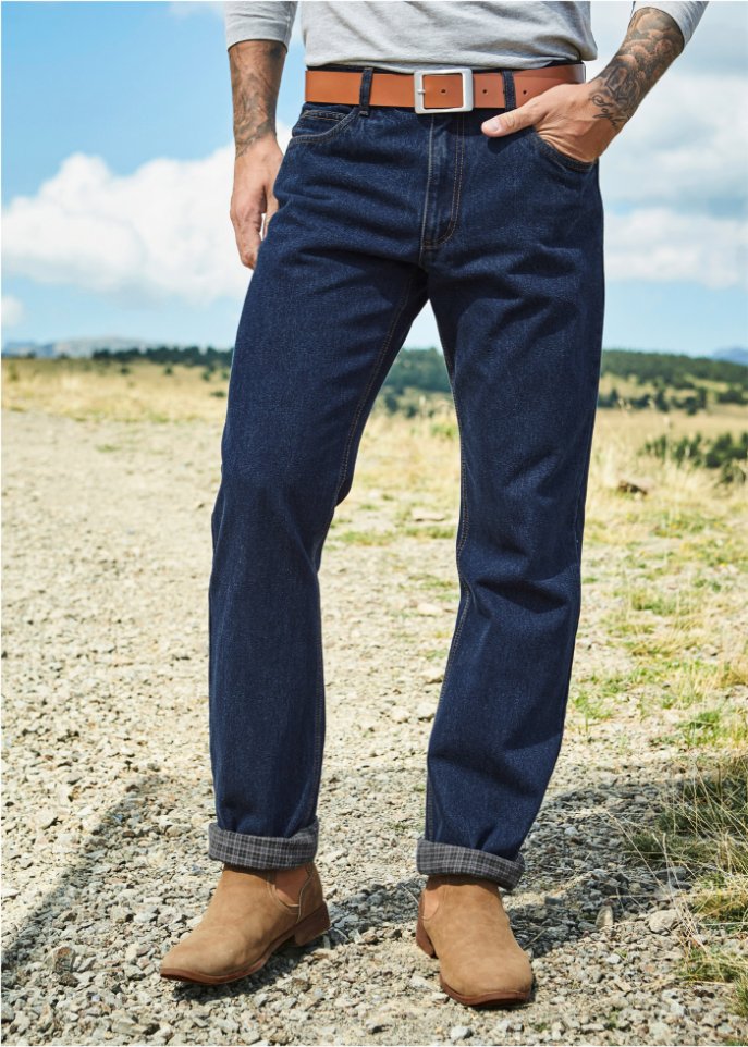 Classic Fit Thermojeans, Straight