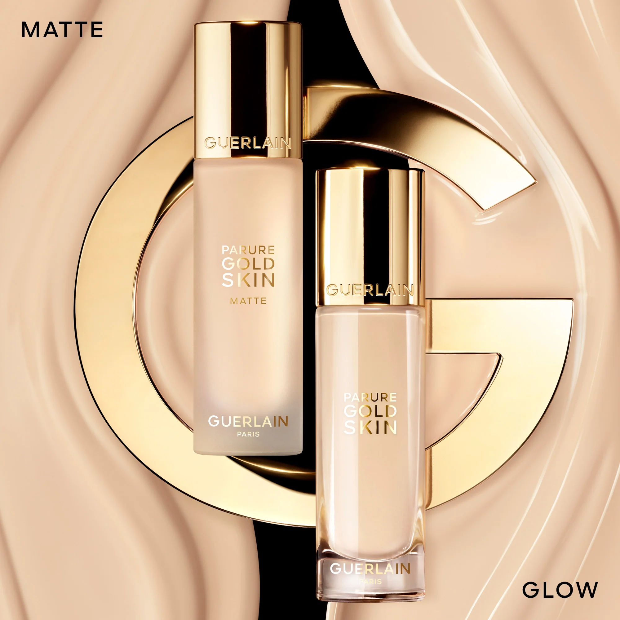 Face Parure Gold Skin Fond De Teint Éclat Rajeunissant - Base líquida