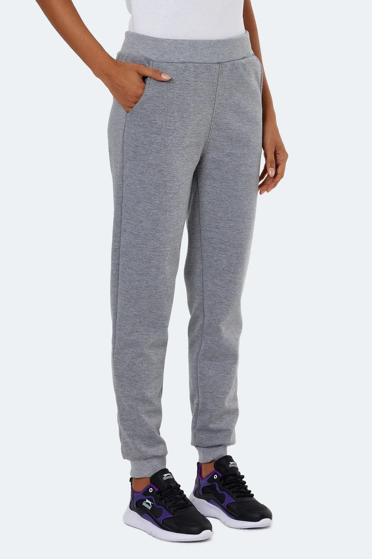 Slazenger  Sergıus Damen Jogginghose Grau