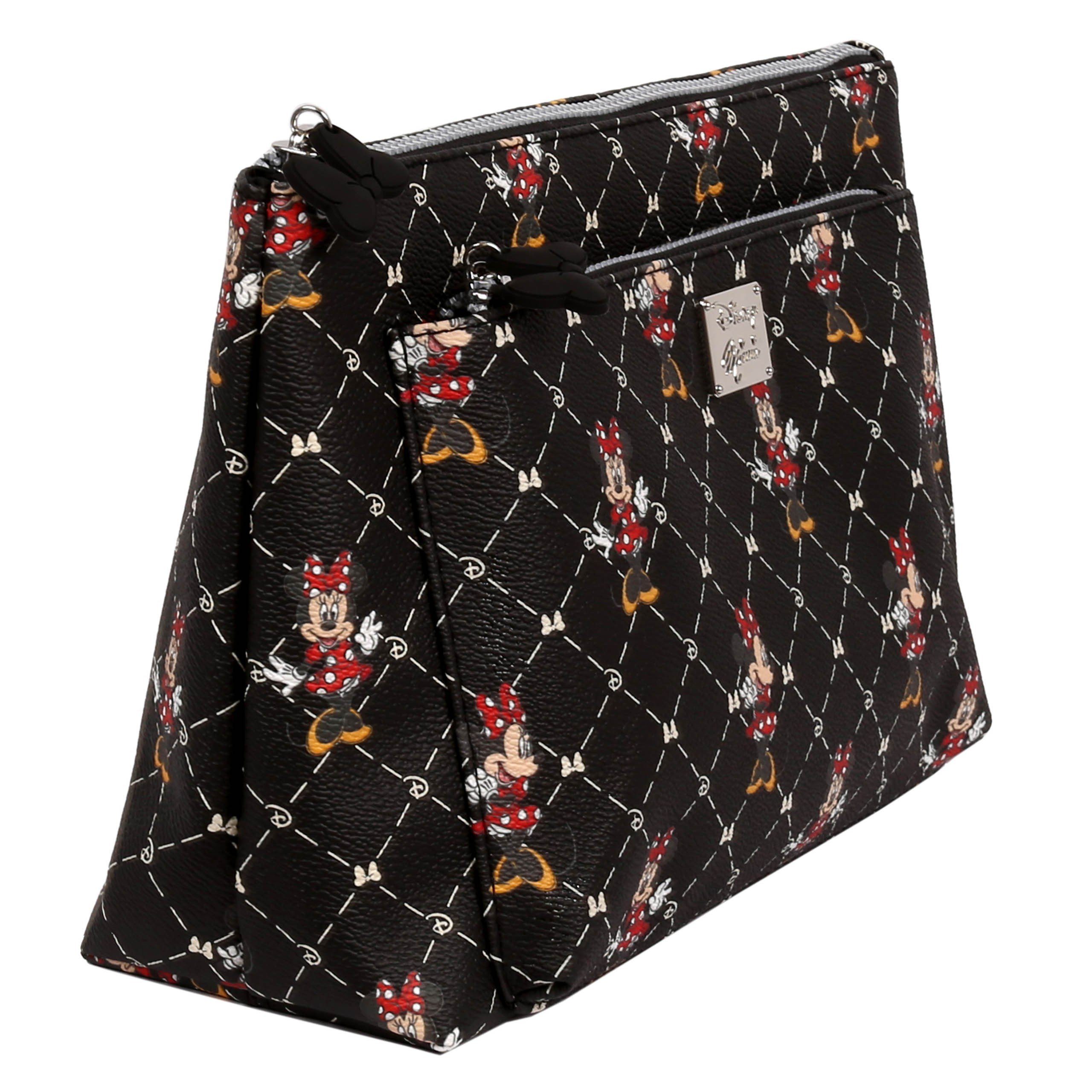 Sarcia.eu Kulturbeutel Minnie Mouse  schwarz Reise-Kulturtasche 31x19x10cm