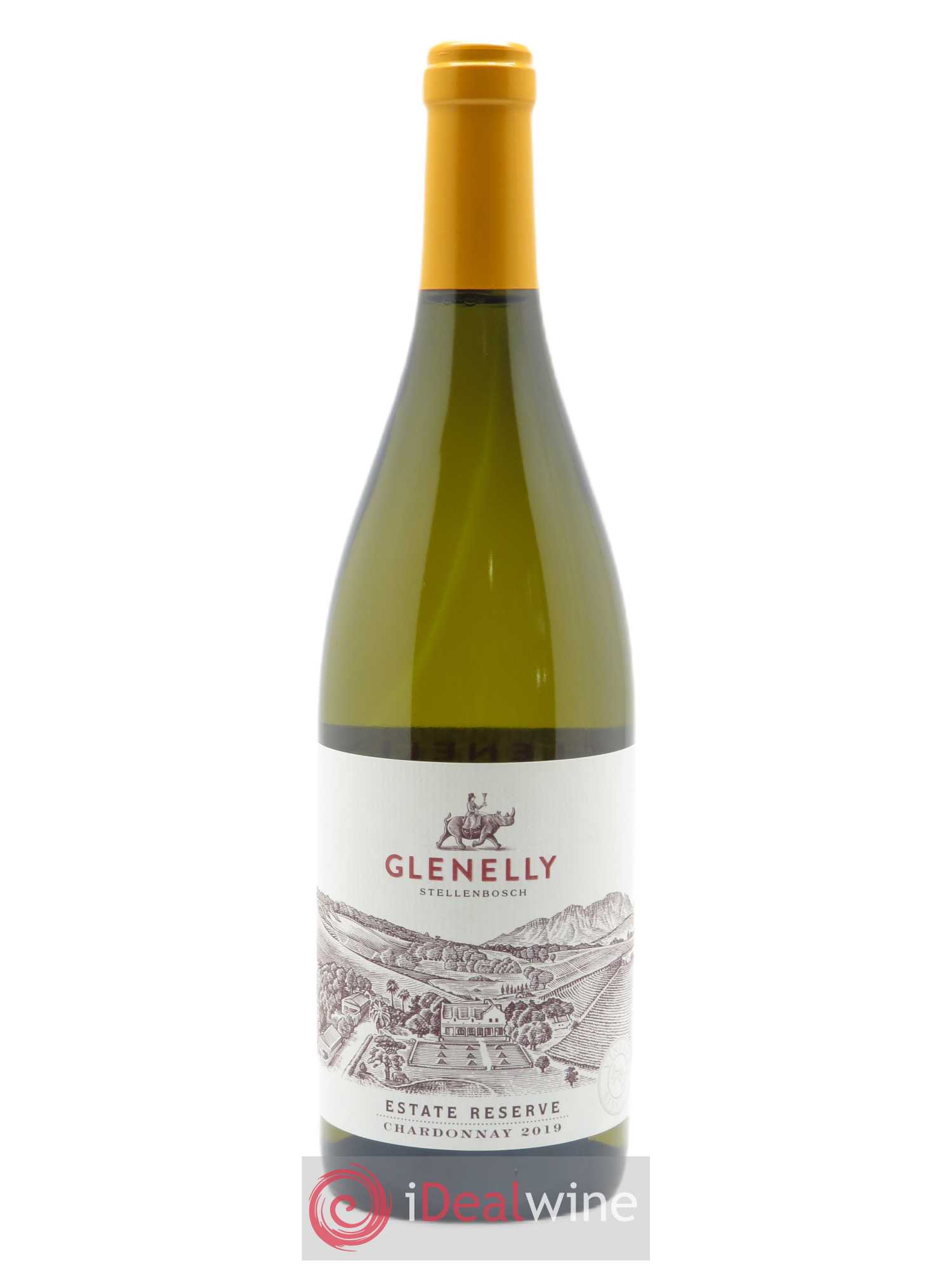 Stellenbosch Glenelly Estate Reserve Chardonnay  2019 - Lot de 1 Bouteille
