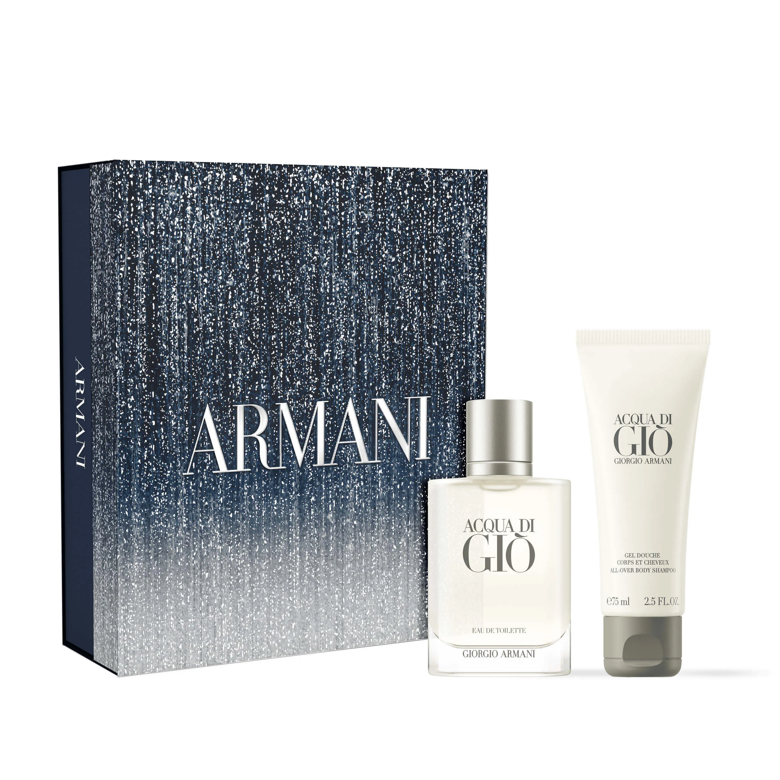 Acqua Di Giò Gift Set Acqua di Giò EDT + Shower Gel - Holiday 2025 - Conjunto de perfume masculino, Eau de Toilette