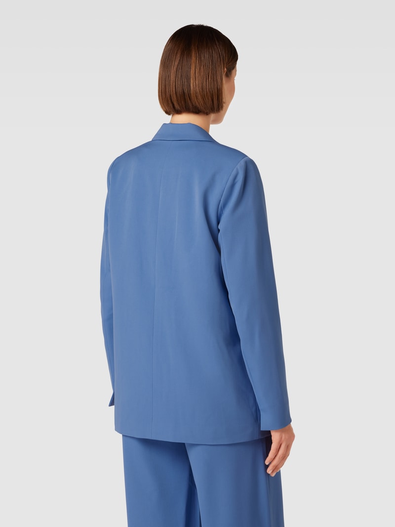 Blazer mit Leistentaschen Modell 'TARA' in hellblau