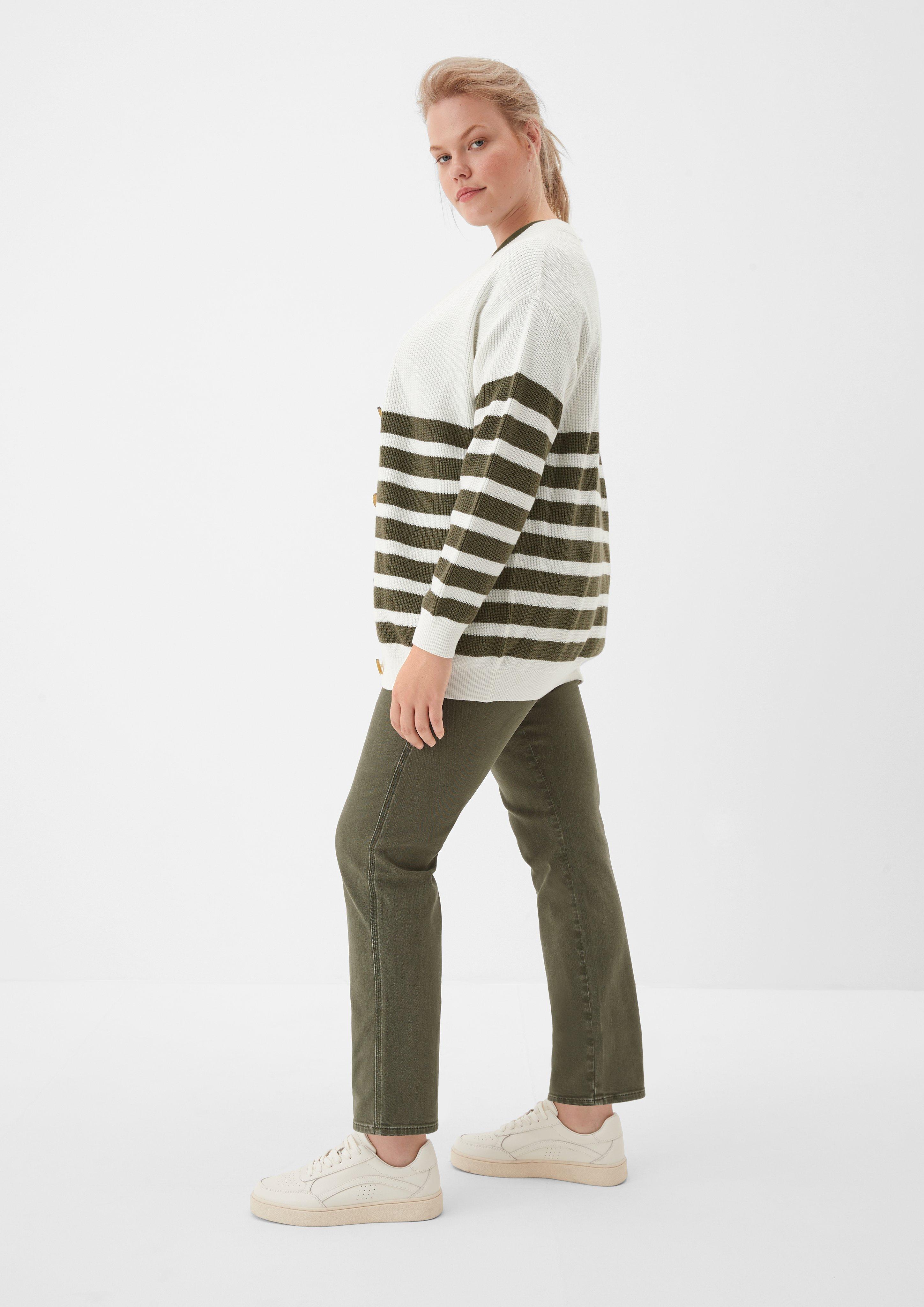 Cardigan mit Streifen  2122005-02G3
