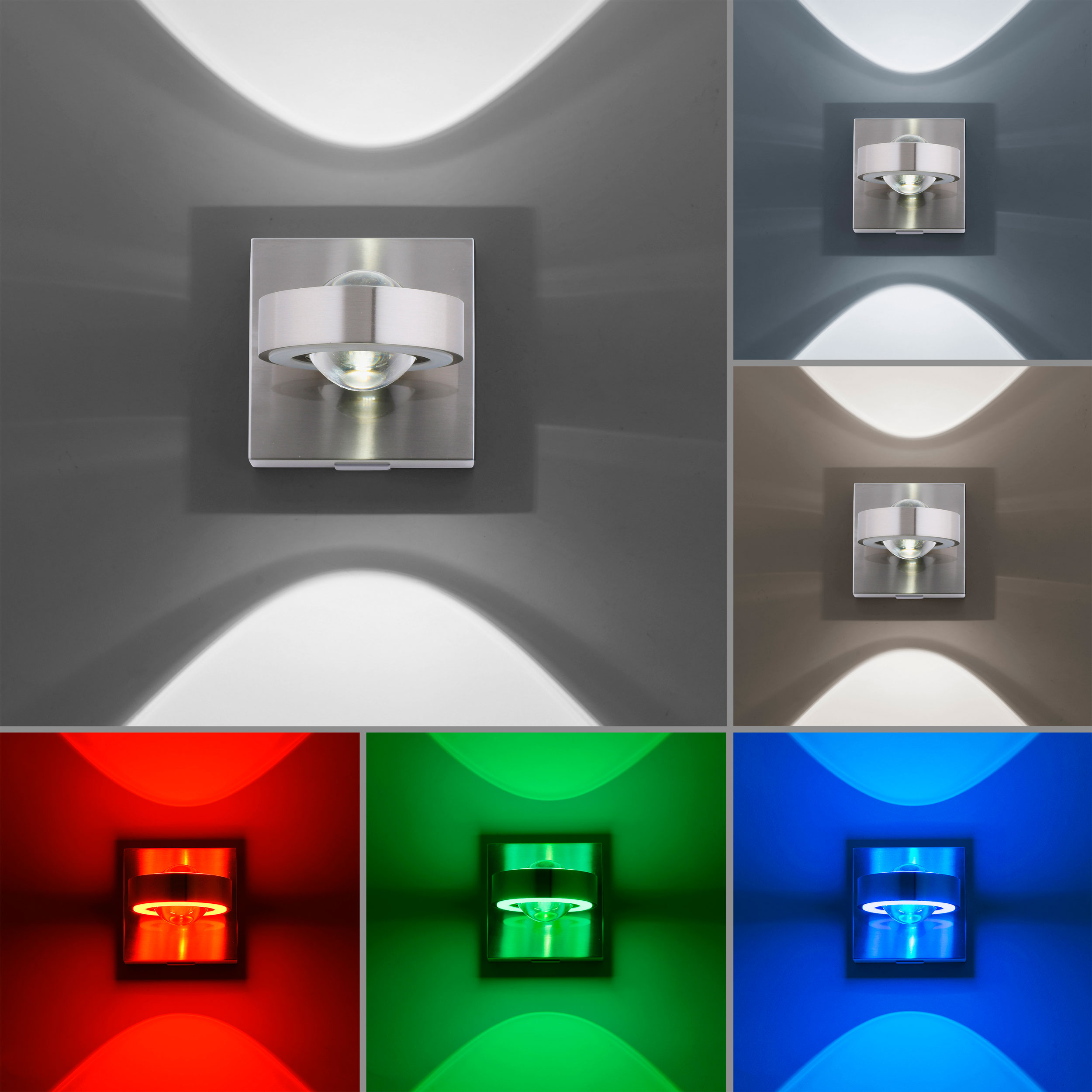 QLED-Wandleuchte 4flg