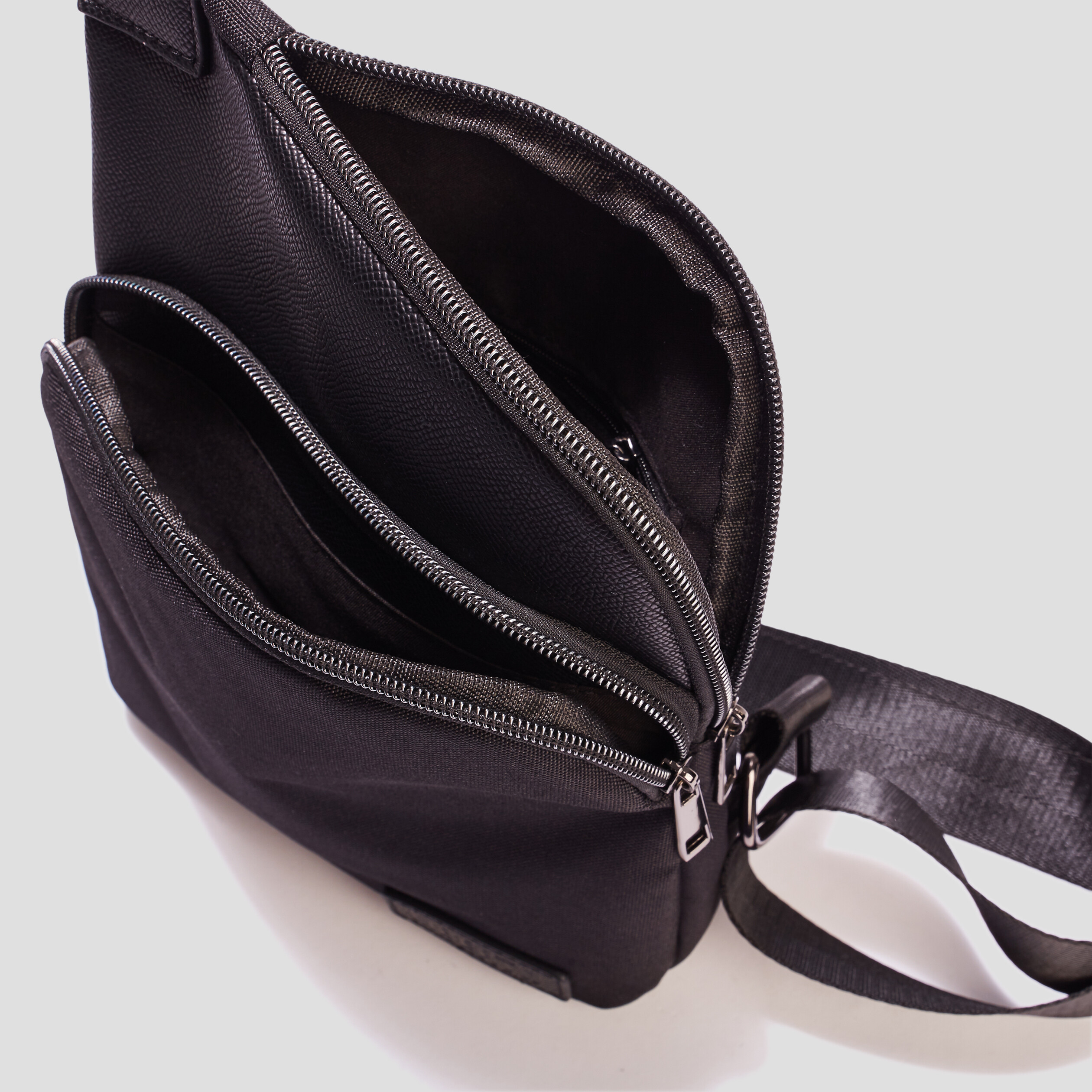 Sac crossover Liberto noir homme | La Halle