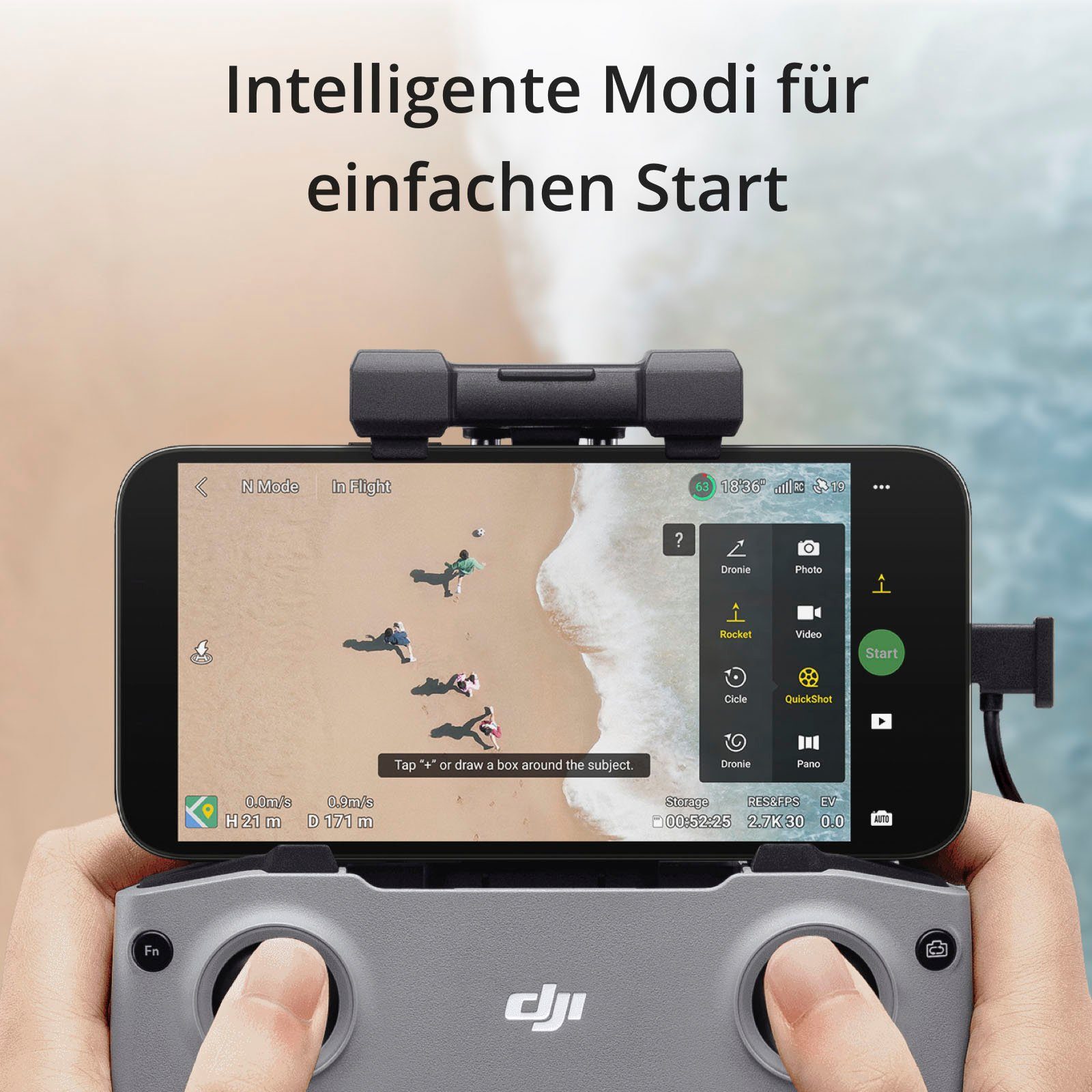 DJI Mini 2 SE Fly More Combo Drohne (2,7K)
