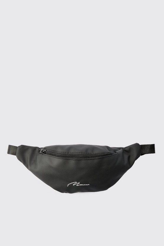 Man Signature Basic Gürteltasche in Schwarz