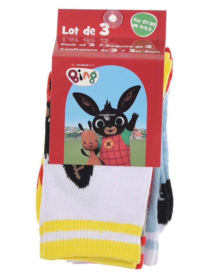 Bing 3er-Set: Socken 