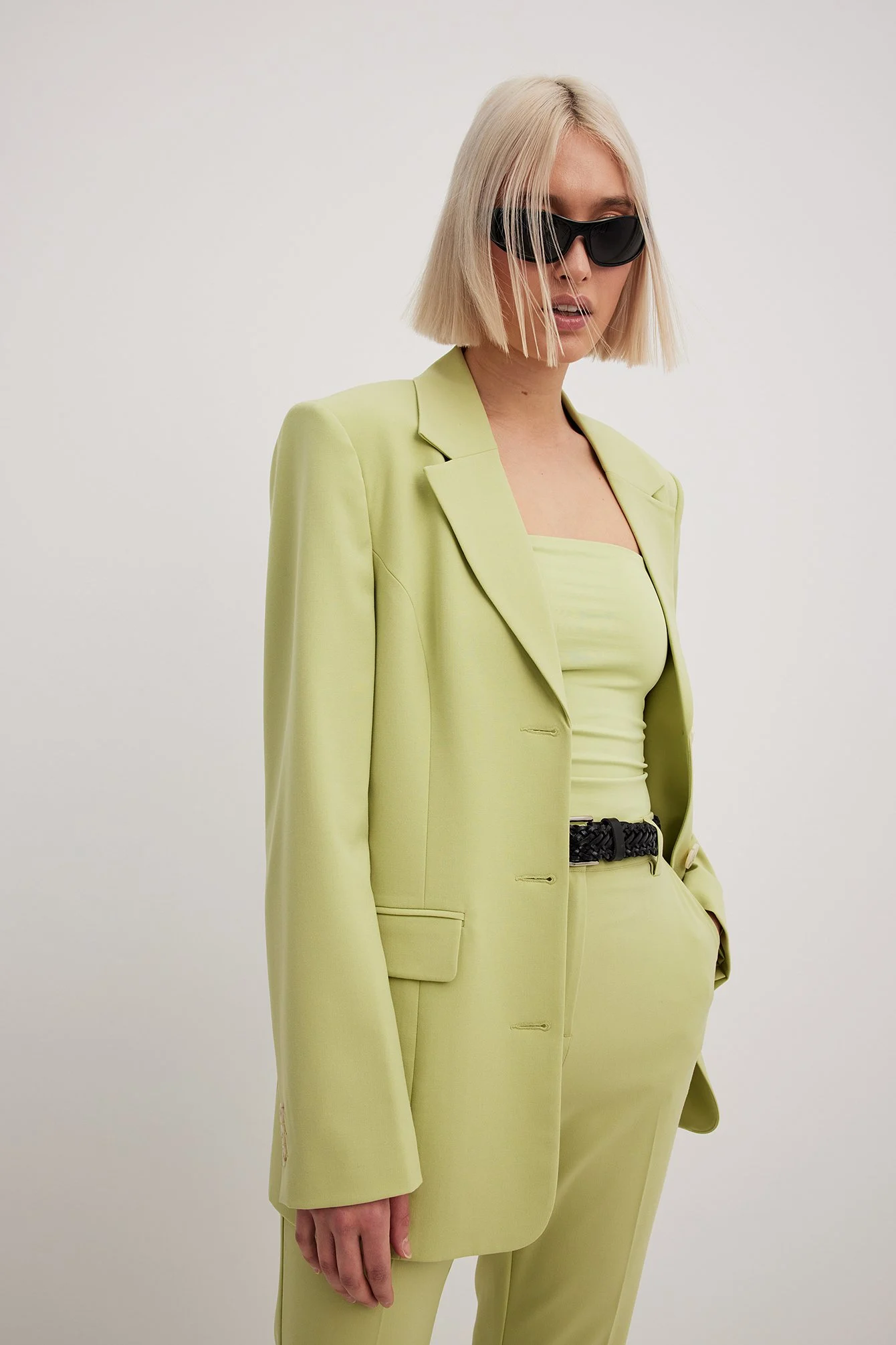Taillierter regular Blazer