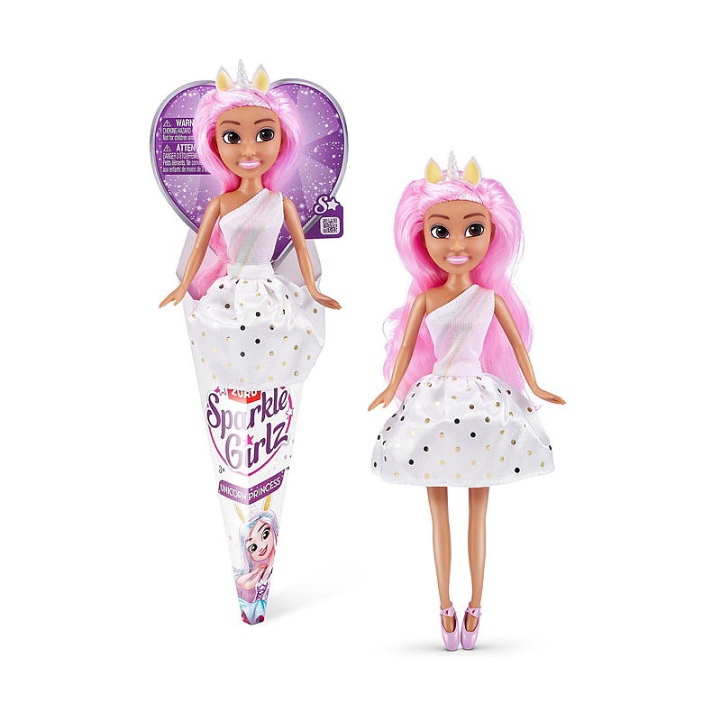 Sparkle Girlz Enhjørning og prinsesse cone Sparkle girlz