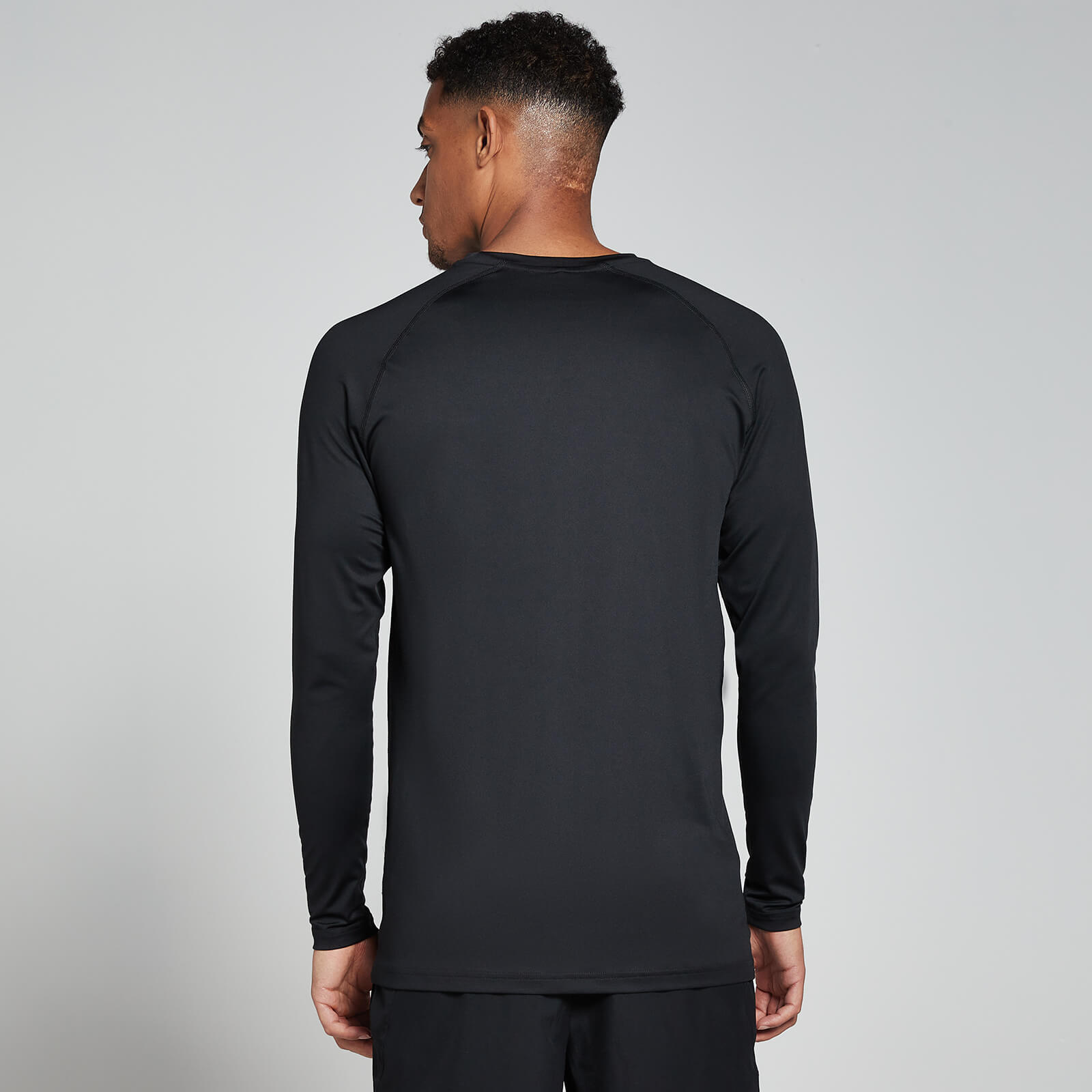 T-shirt d’entraînement à manches longues MP pour hommes – Noir