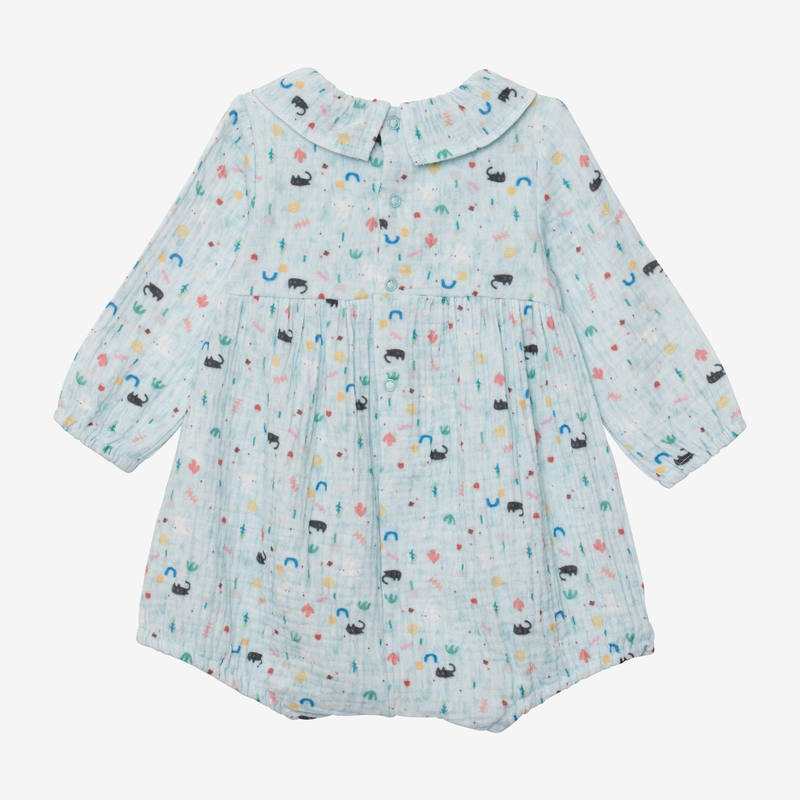 Combi courte bébé fille imprimée Catimini
