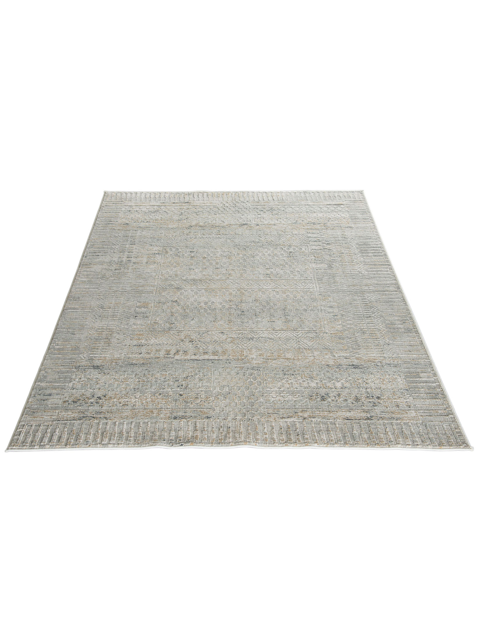 Cullen Vintage-Teppich, Antiksilber