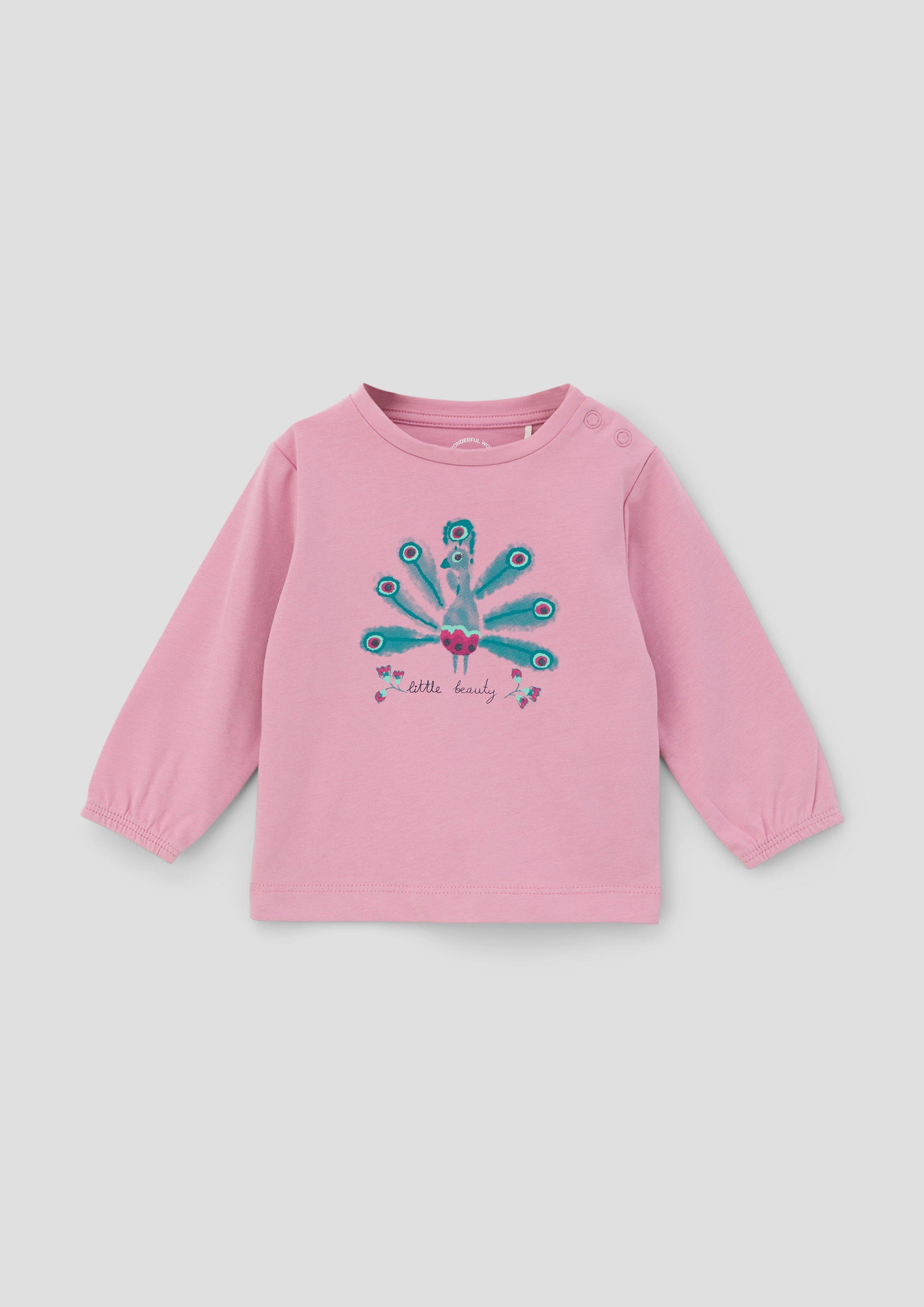 Longsleeve mit Glitzerprint  2134310-4350