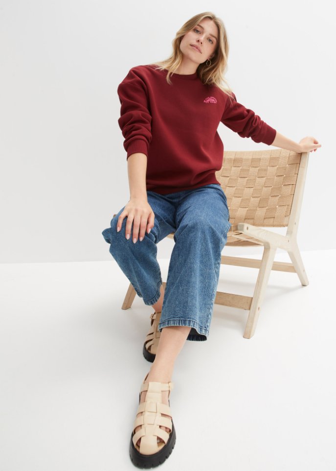 Sweatshirt mit Druck
