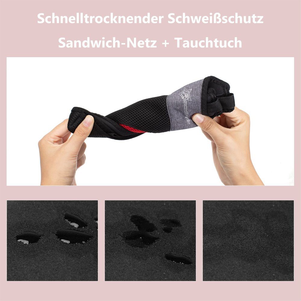 ROCKBROS Schweißband ‎D23, Stirnband, für Fitnessstudio, Fahrrad Rollentrainerzubehör