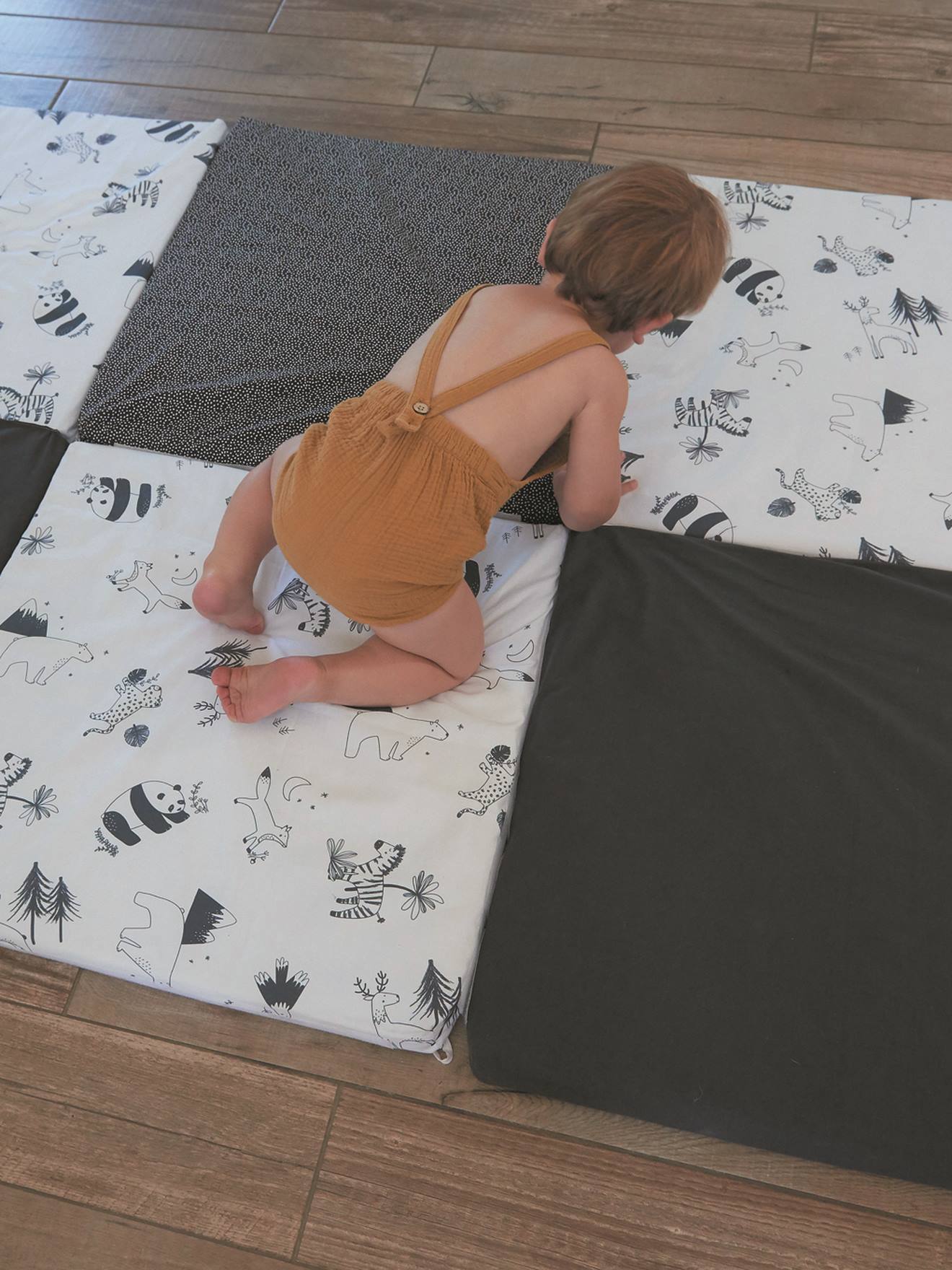 Tapis de Motricité XL Black and White Experience