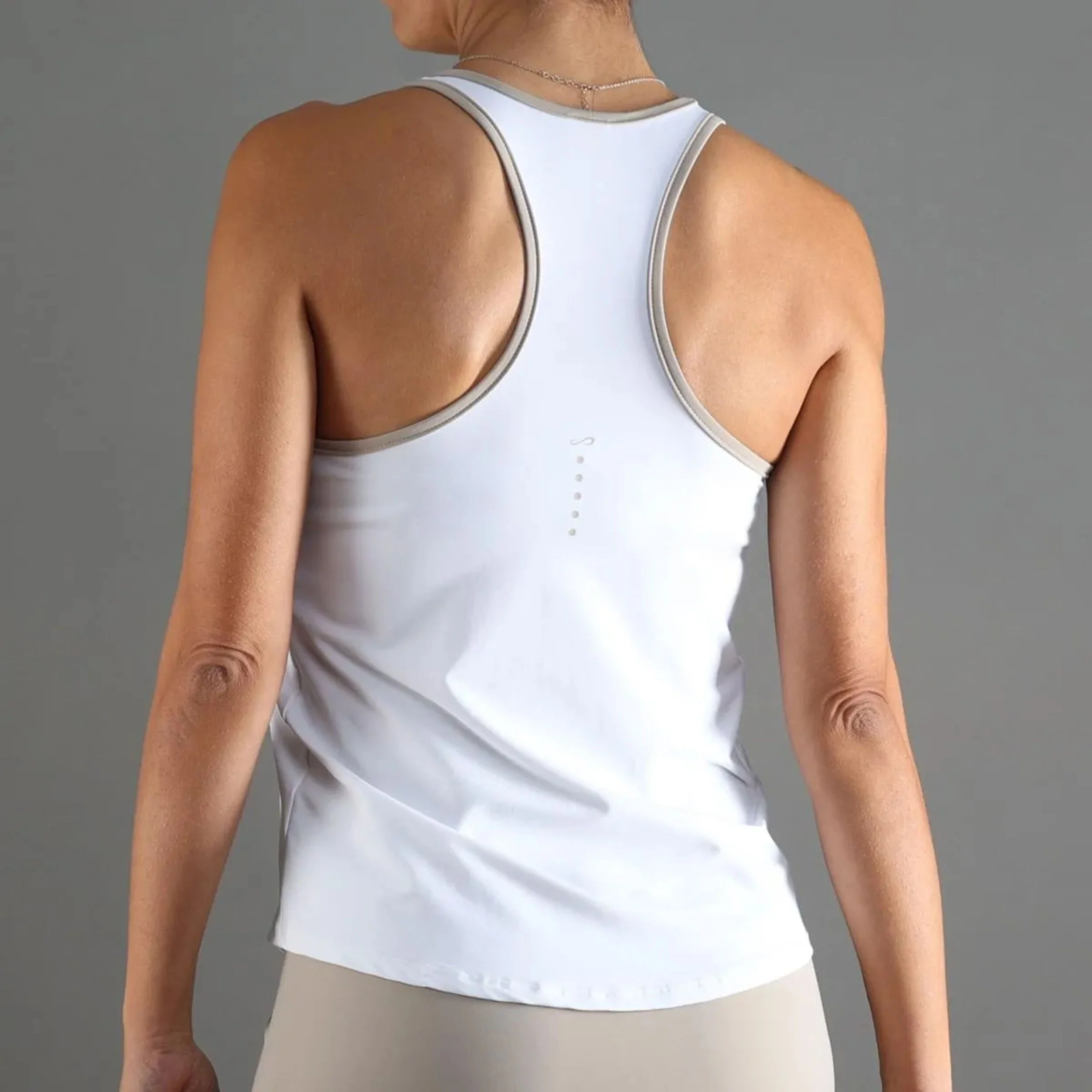 Speed V Tank-Top Damen - Weiß
