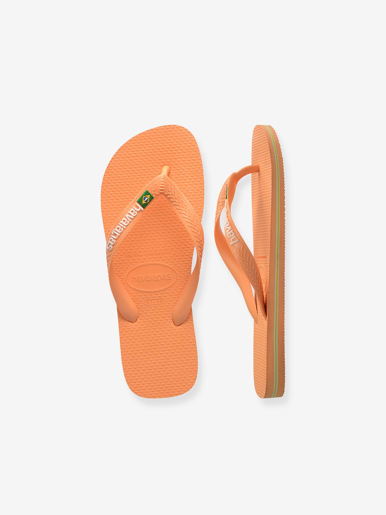 Havaianas Kinder Zehenpantoletten Brasil Logo HAVAIANAS - gelb