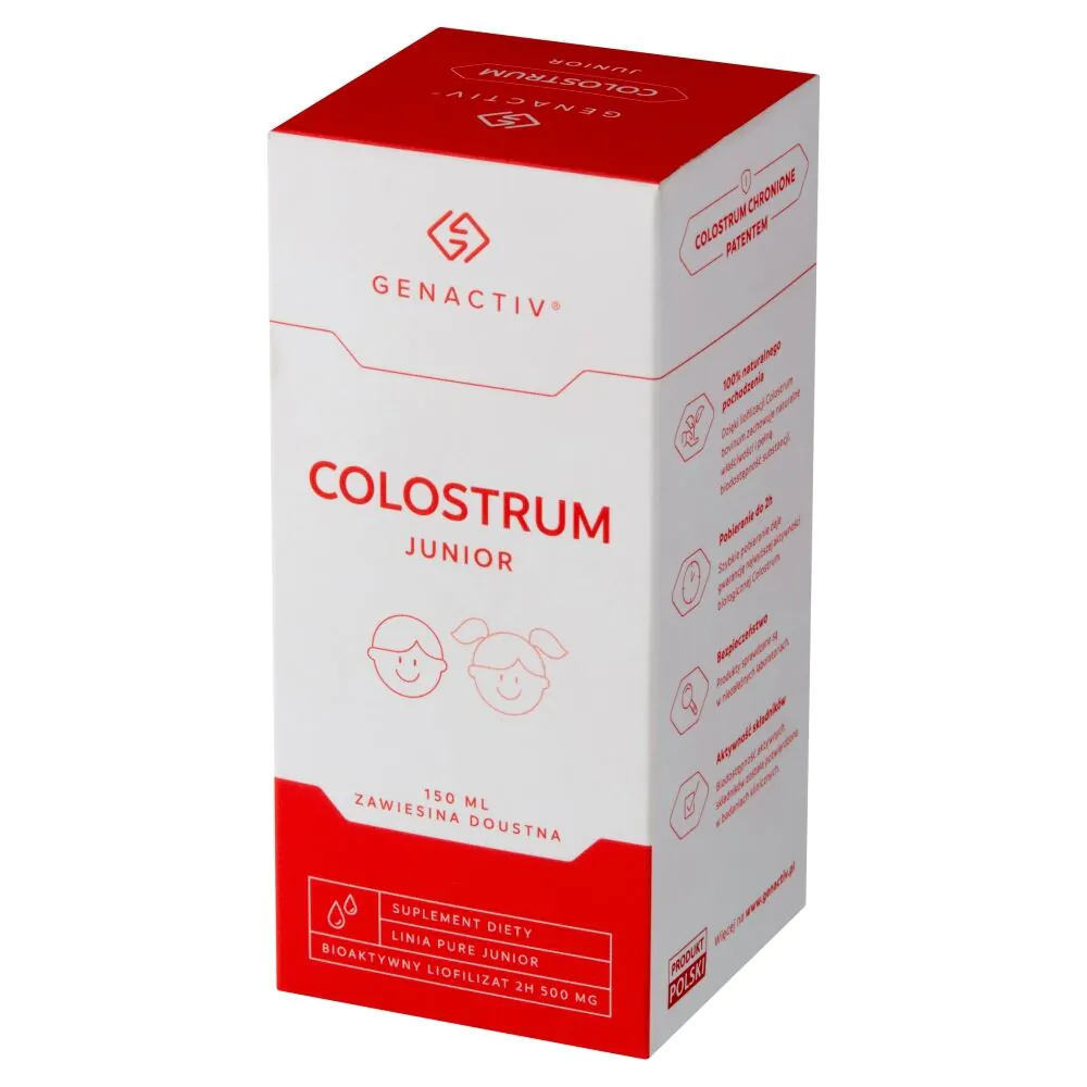 Genactiv Colostrum Junior Immunstyrkende præparat Oral suspension