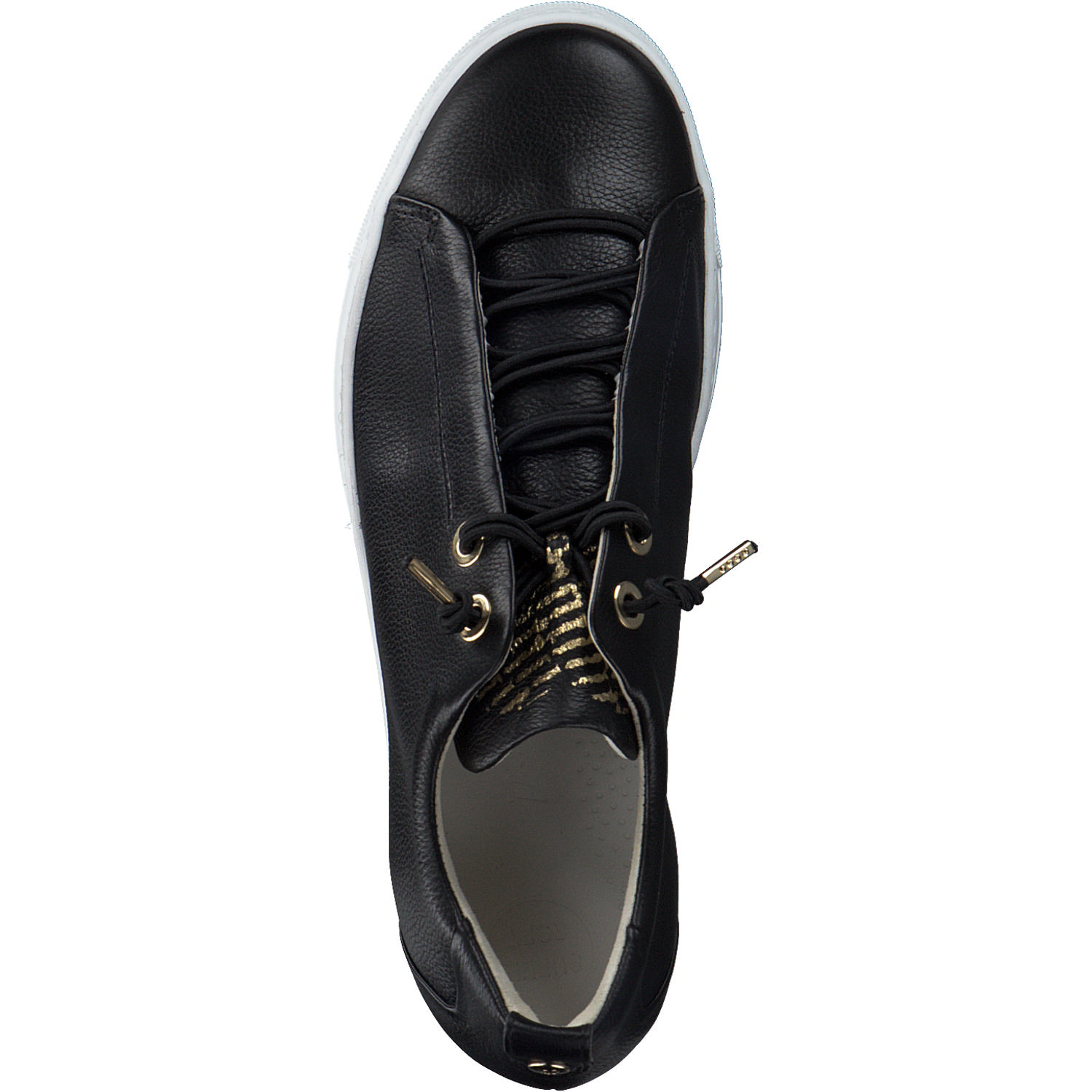 Paul Green 5017, Sneakers Low, Damen, Schwarz