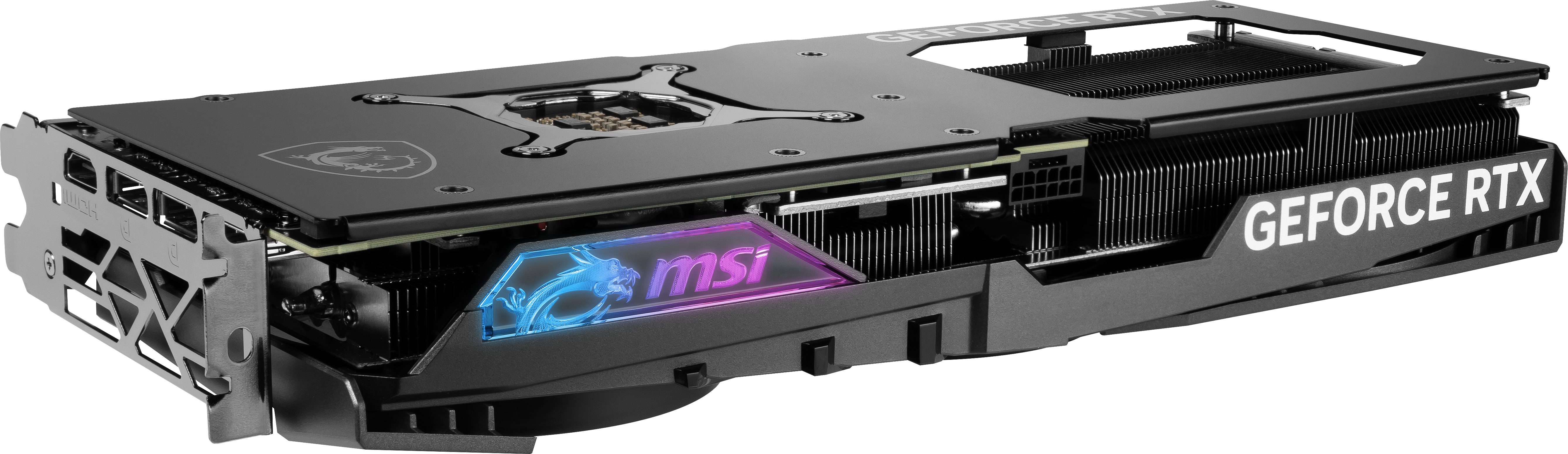 MSI GeForce RTX 4070 GAMING X SLIM 12G Grafikkarte (12 GB, GDDR6X)