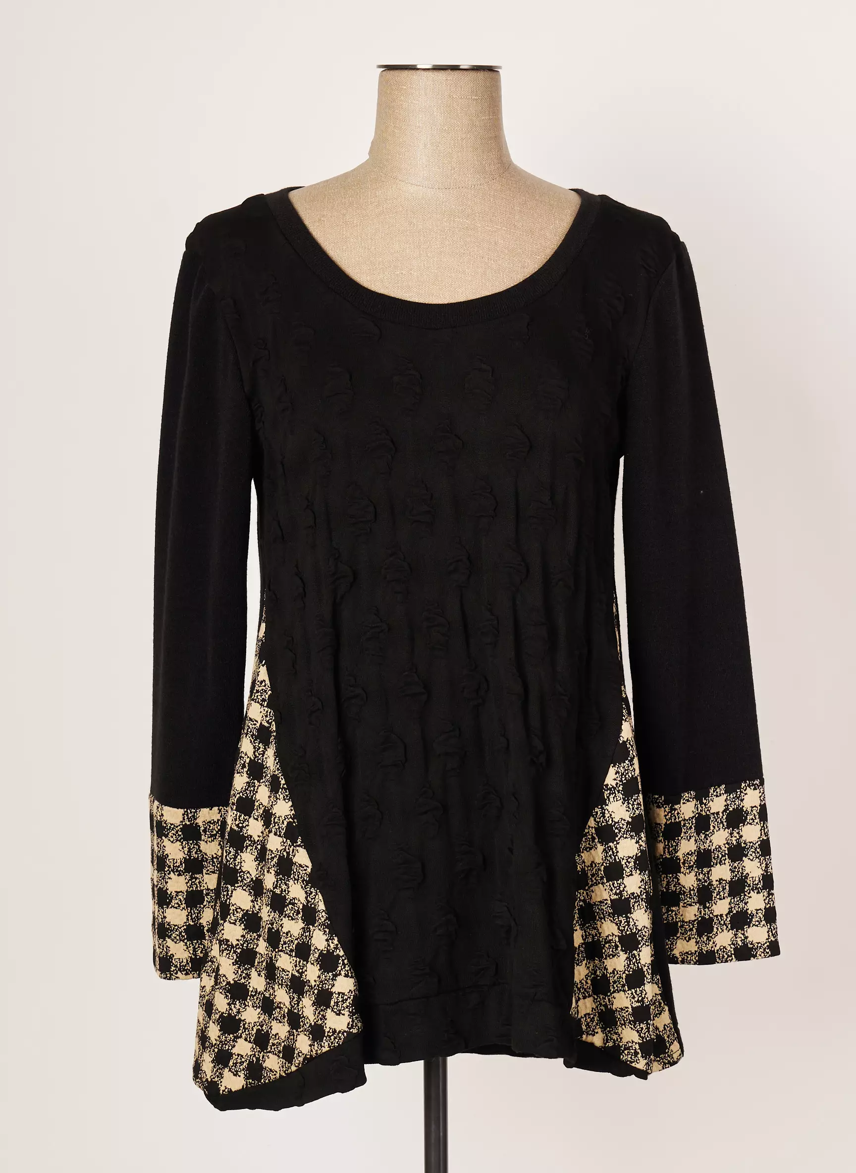 Franck Anna Pull Tuniques Femme couleur noir