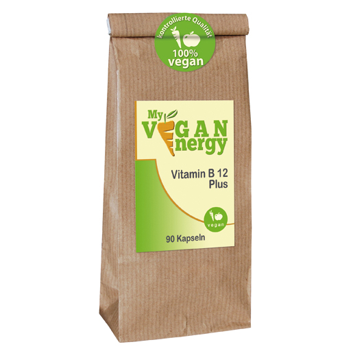 MY VEGAN Energy Vitamin B12 Plus Kapseln  90 St  Kapseln