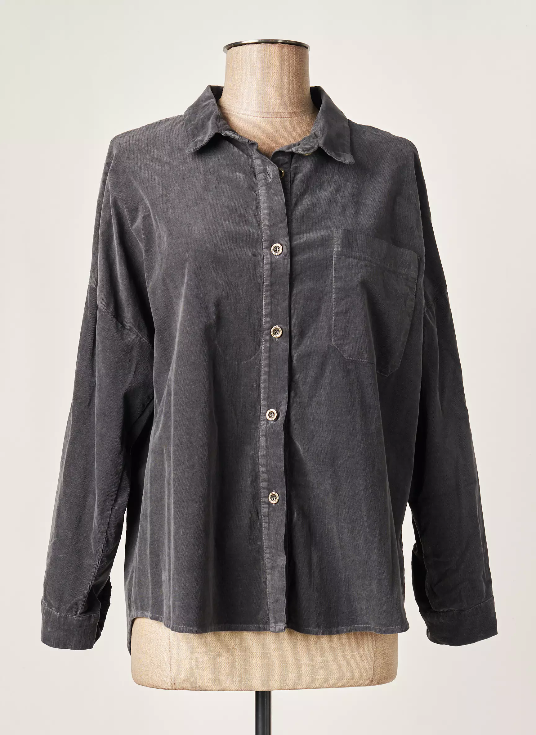 Bobbie Bob Vestecasual Femme couleur gris