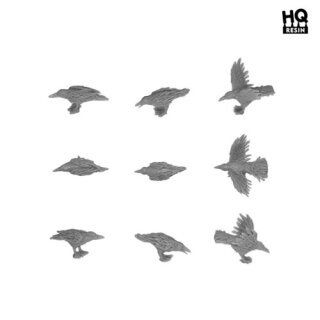 HQ Resin - Ravens Basing Kit