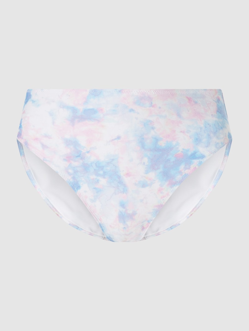 Bikini-Hose mit Allover-Muster in rosa