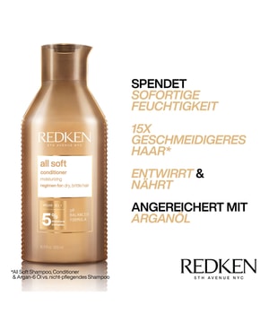 Redken All Soft Conditioner 500 ml