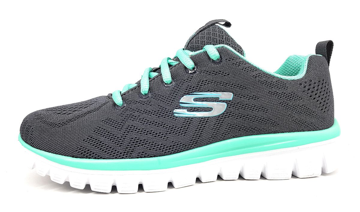 Skechers Graceful 12615 Grau CCGR charcoal/ green