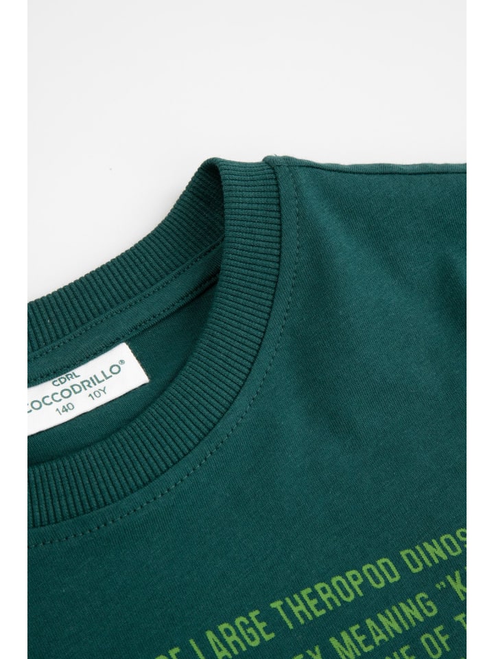 Coccodrillo T-Shirt mit kurzen Ärmeln in grün günstig kaufen