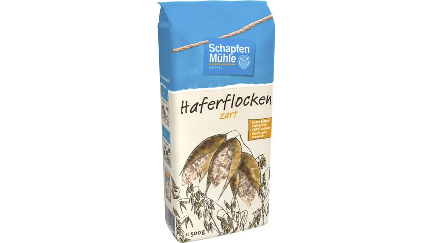 SchapfenMühle Haferflocken zart 500 g