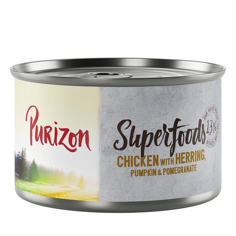 Sparpaket Purizon Superfoods 12 x 140 g