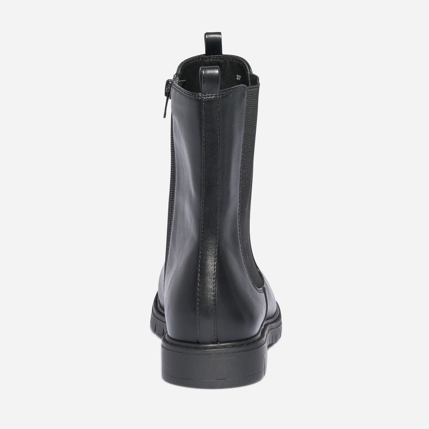 Chelsea boots noir à semelle crantée