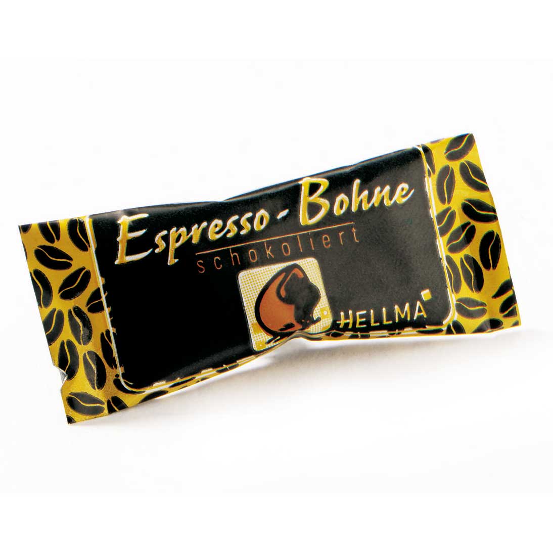 Hellma Espresso-Bohne in Zartbitterschokolade 380er