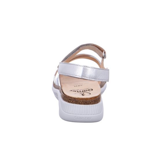 GANTER Komfort Sandalen weiss