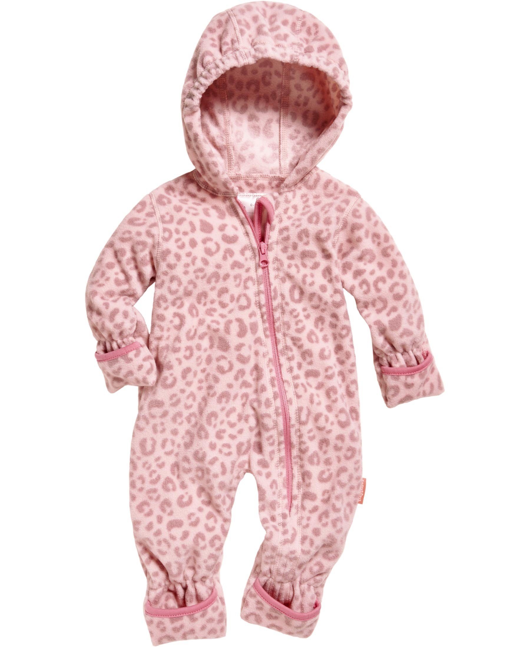 Playshoes Fleeceoverall Fleece-Overall Leo-Print