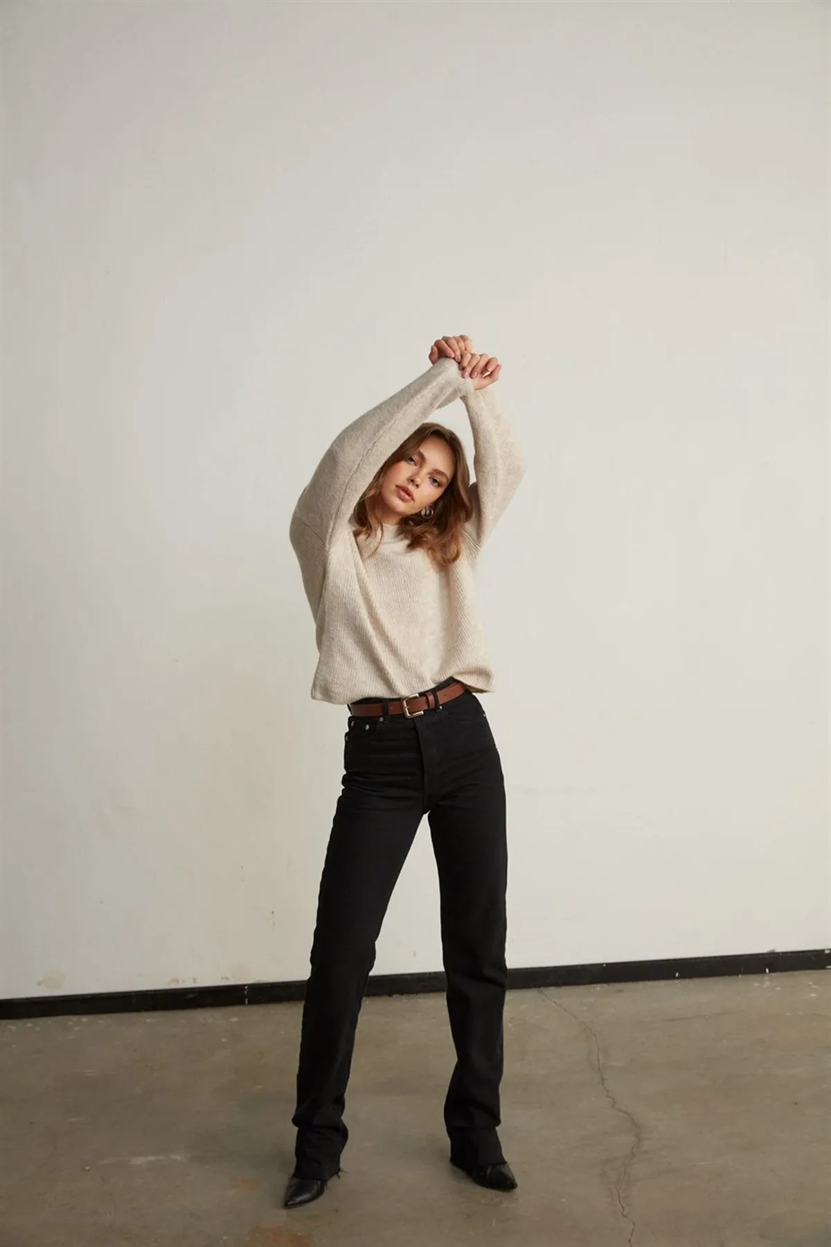 VATKALI  Desert Straight Fit Jeans Schwarz