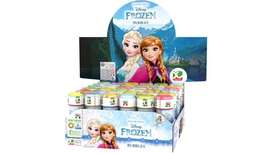 Dulcop - Seifenblasen  Frozen, 60 ml, 1 Stück, sortiert 60 ml