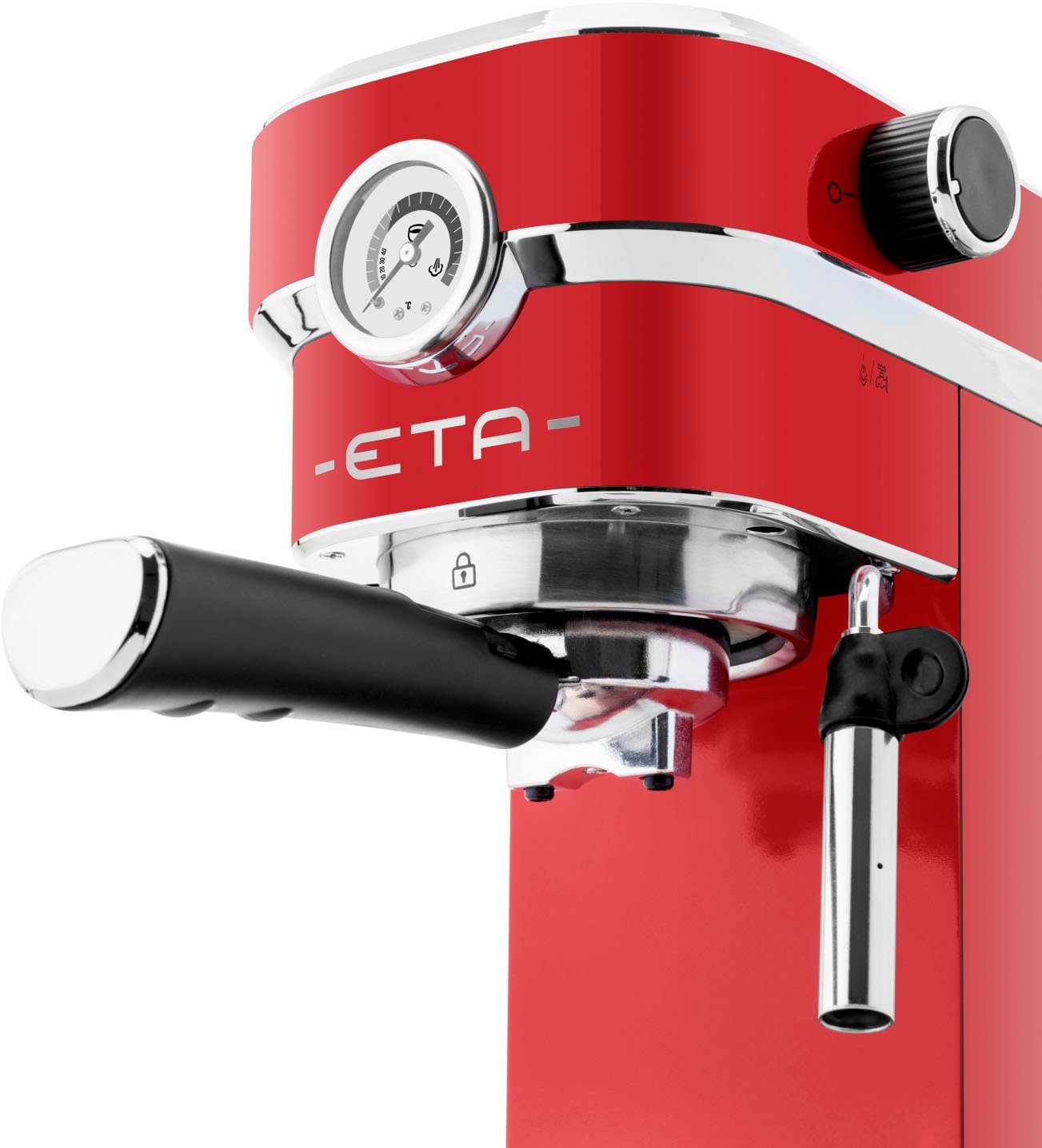 eta Siebträgermaschine STORIO ETA618190030, 1350W, max.20 bar, Thermoblock