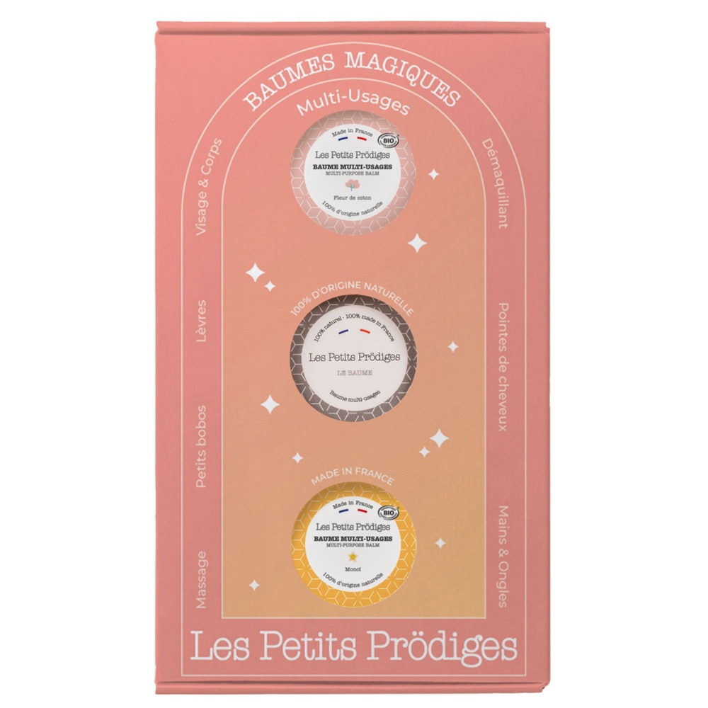 Les Petits Prödiges Coffret Trio Baumes Multi-usages 10ml Baume Multi-usages